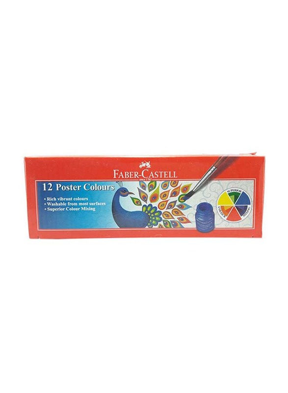 

Faber-Castell Poster Colour Set, 12-Piece, Multicolour