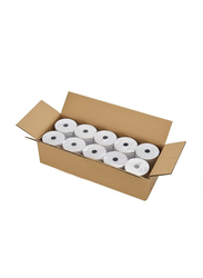 PackingSupply Thermal Receipt Paper Roll, 10 Pieces, White