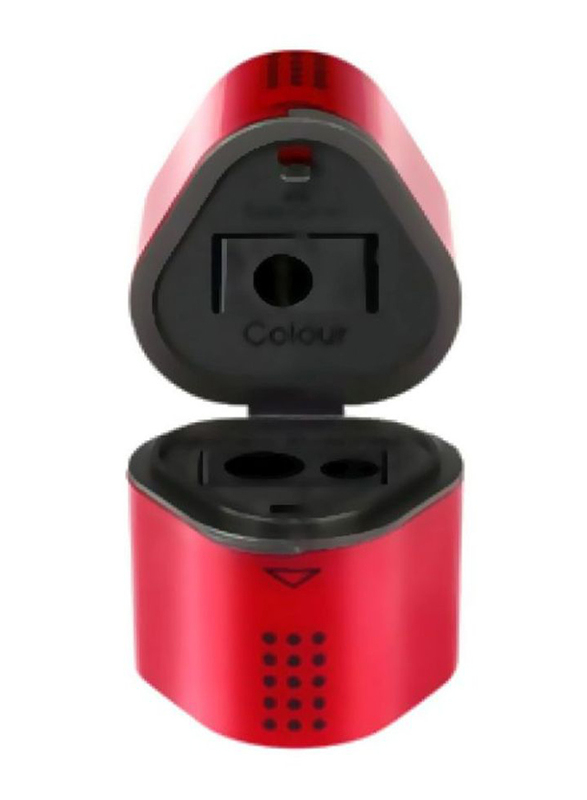 

Faber-Castell Tri Hole Grip Sharpener, Red/Black