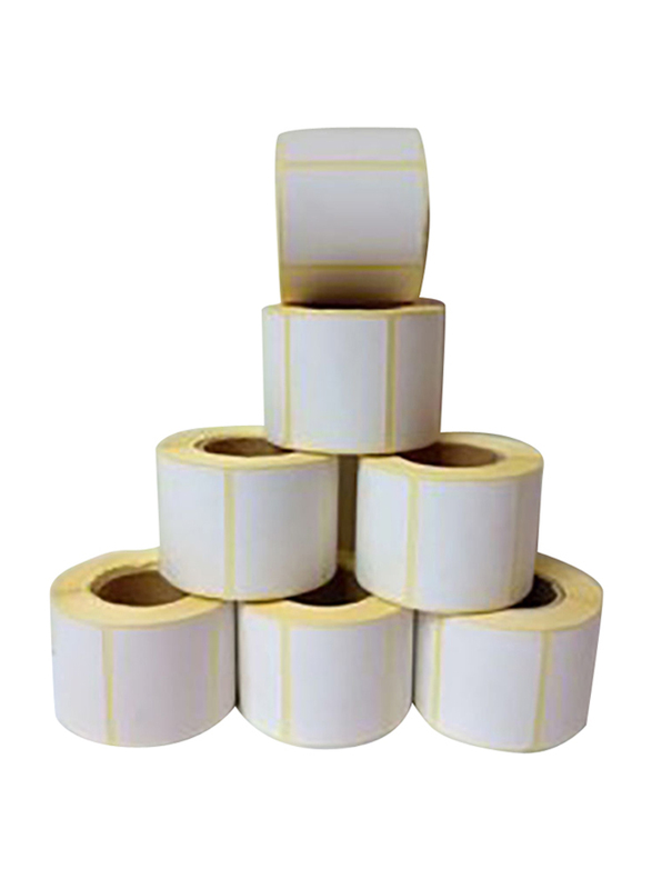 

Generic Thermal Transfer Label Roll, 50 x 25mm, 7 Rolls, White