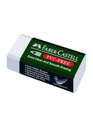 Faber-Castell PVC-Free Extra Clean Pencil Eraser, White