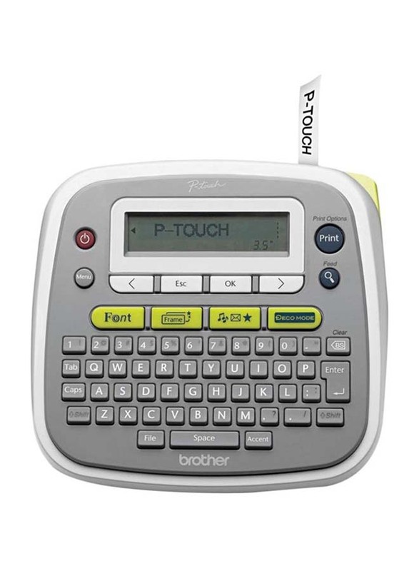 

Brother P-Touch Home & Office Label Maker, Grey/Silver