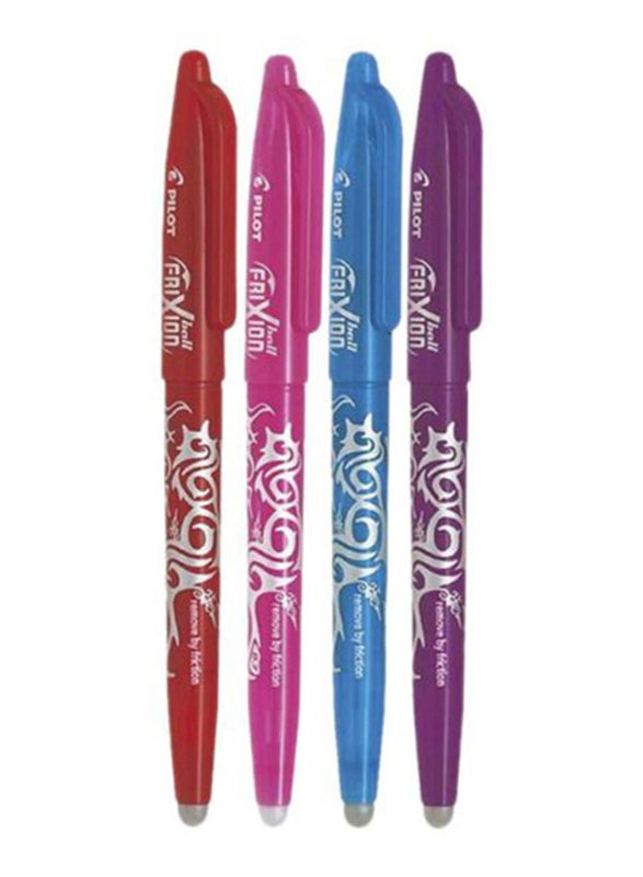 

Pilot 4-Piece FriXion Ballpoint Pen Set, Multicolour