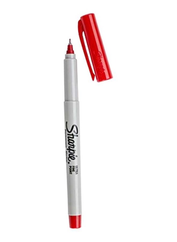 

Sharpie Ultra Fine Point Permanent Marker, Red