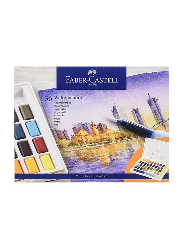 

Faber-Castell Watercolours Set, 36 Pieces, Multicolour
