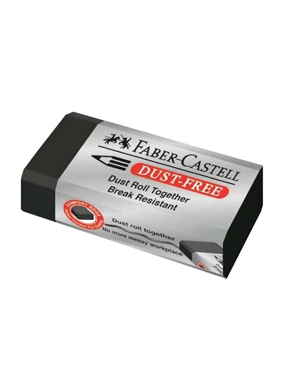 

Faber-Castell Dust-Free Pencil Eraser, Black