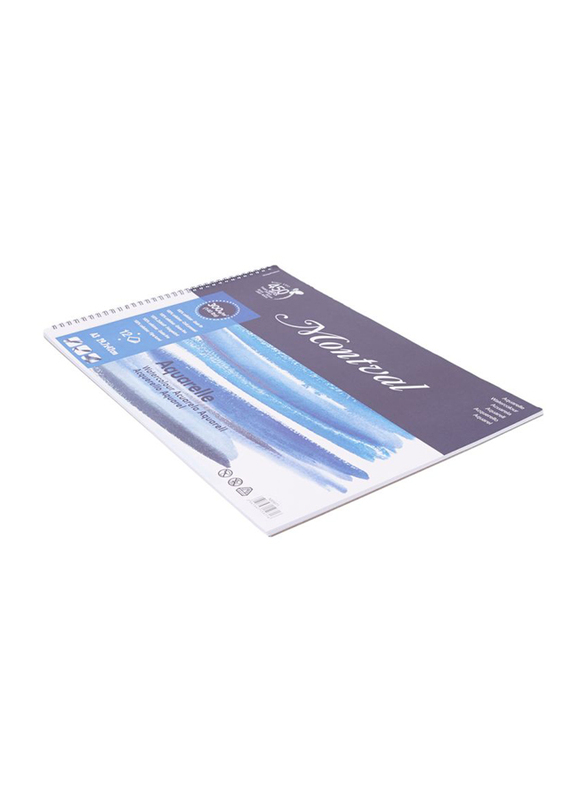 

Montval Water Color Pad, 12 Sheets, A3 Size, White