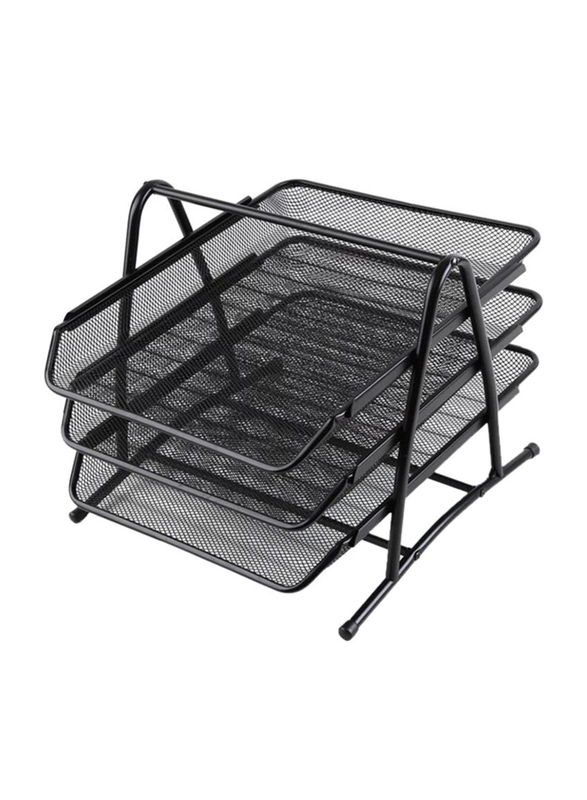 

Generic Compact Office Desk Organizer, Black