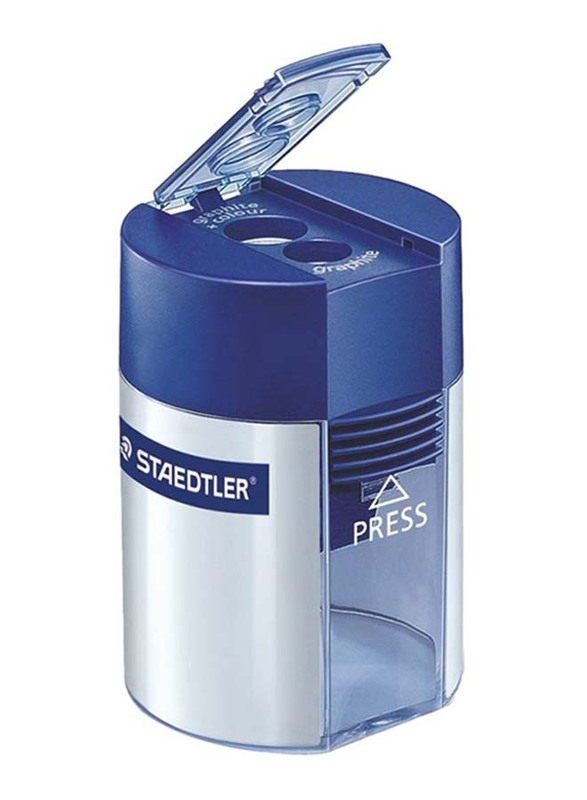 

Staedtler StaEDT Perfumeler Tub Type Sharpener, Blue/Silver