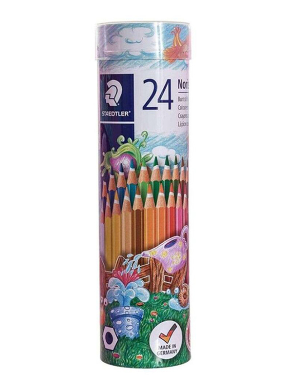 

Staedtler StaEDT Perfumeler Coloured Pencil Cylinder Set, 24 Pieces, Multicolour