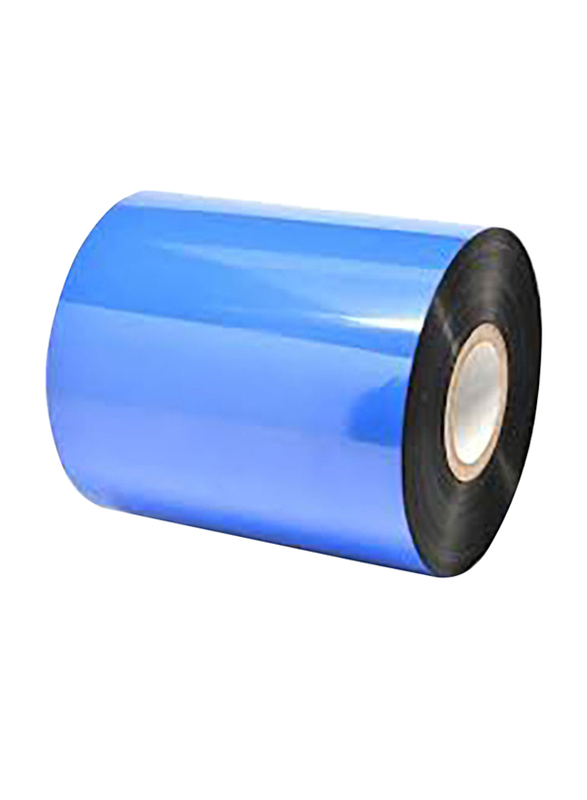 

Generic Thermal Transfer Compatible Wax Label, 55 x 300mm, Blue