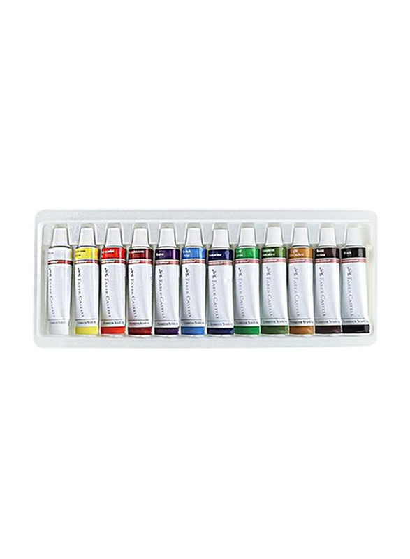 

Faber-Castell Acrylic Colour Set, 12-Piece, Multicolour