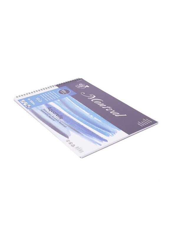 

Montval Water Color Pad, 12 Sheets, B4 Size, White