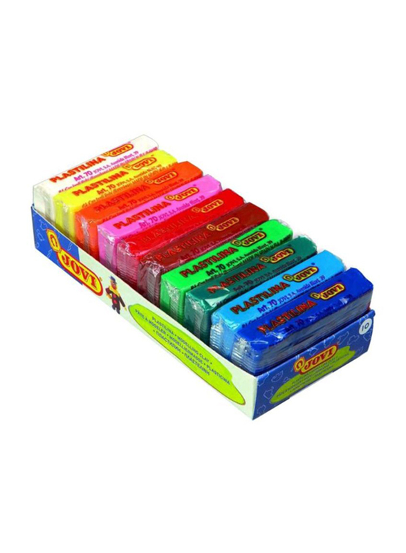 

Jovi Plastilina Clay Set, 10 Piece, Multicolour