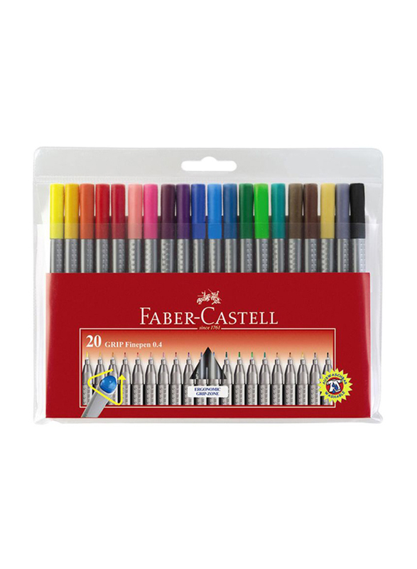 

Faber-Castell Color Grip Pencil Set, 20 Pieces, Multicolour