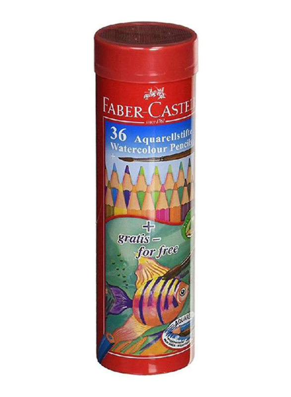 

Faber-Castell 36-Piece Watercolour Pencil Set, FB-115936, Multicolour