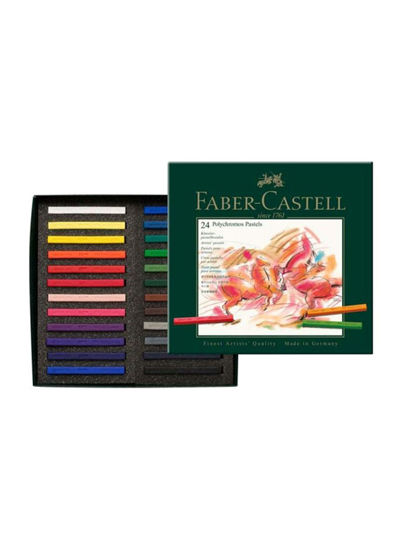 

Faber-Castell Polychromos Pastel Set, 24-Piece, Multicolour