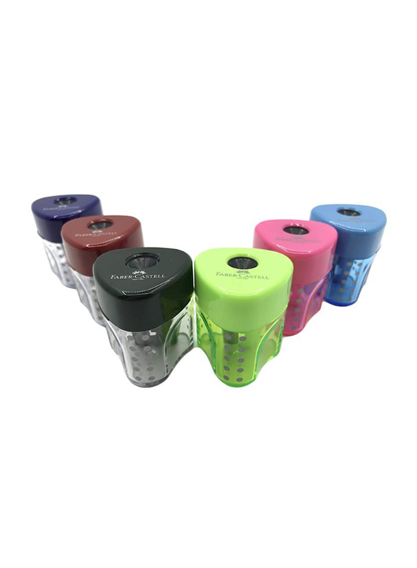 

Faber-Castell Grip Auto Lock Pencil Sharpeners, Multicolour