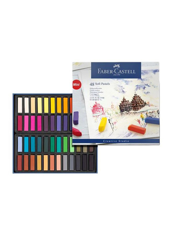 

Faber-Castell Goldfaber Creative Studio Soft Pastel Set, 48-Piece, Multicolour