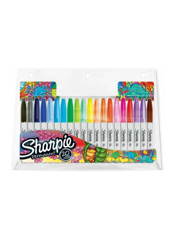 

Sharpie Permanent Marker Set, 20-Piece, Multicolour