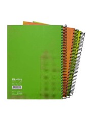 Maxi Hard Cover Spiral Note Book, A4 Size, Multicolour