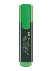Faber-Castell Textliner Refillable Highlighter, Black/Green