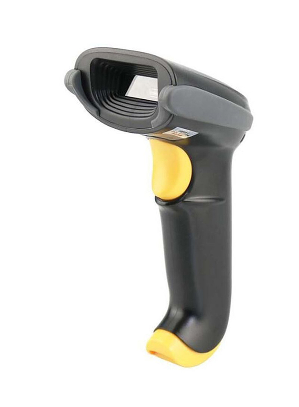 

Postech PT-R2200 Handheld Imager Barcode Scanner with USB Connectivity, Black/Yellow