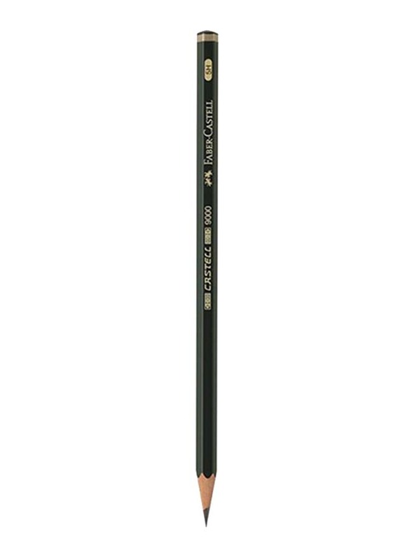 

Faber-Castell 9000 Graphite Pencil, Green