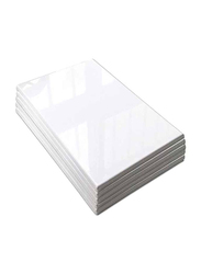Blank Cotton Pre-Stretched Canvas Board Set, 280 GSM, 20 x 30cm, 12 Pieces, White
