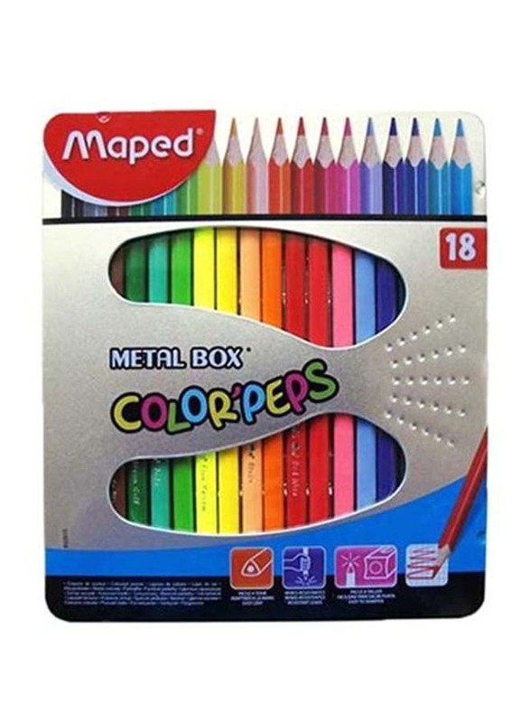 

Maped Color'Peps Colored Pencil Set, 18-Piece, Multicolour