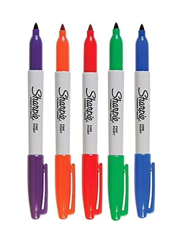 

Sharpie Fine Tip Permanent Marker Set, 14389424, 4-Piece, Multicolour