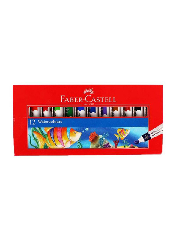 

Faber-Castell Water Colour Tube Set, 12 x 5ml, Multicolour