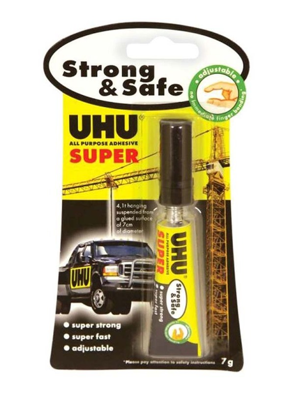 

UHU Strong and Safe Super Glue, Clear