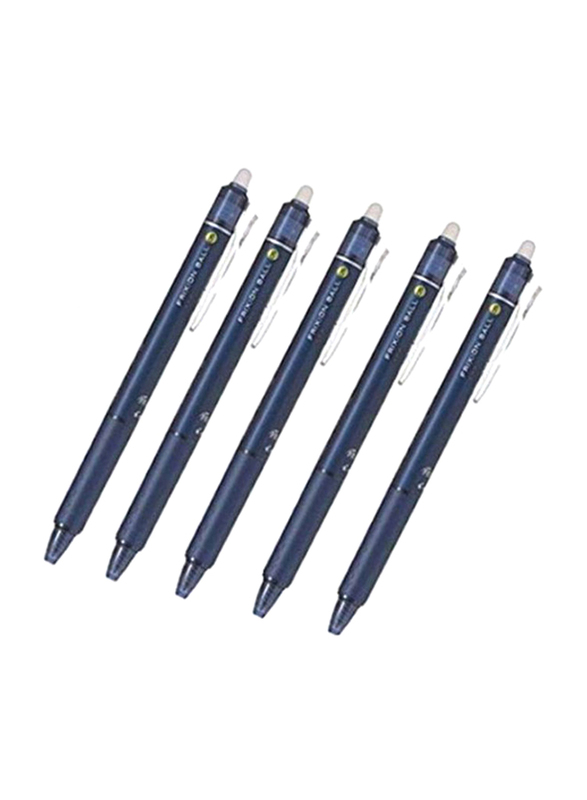 

Pilot 5-Piece FriXion Retractable Erasable Ballpoint Gel Pen Set, Blue