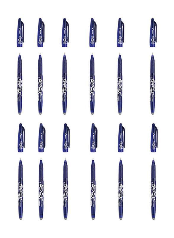 

Pilot 12-Piece FriXion Erasable Rollerball Pen Set, Blue