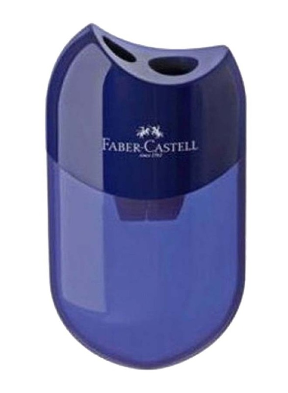 

Faber-Castell Two Hole Apple Sharpener, Blue