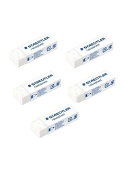Staedtler 5-Piece Rasoplast Eraser Set, White