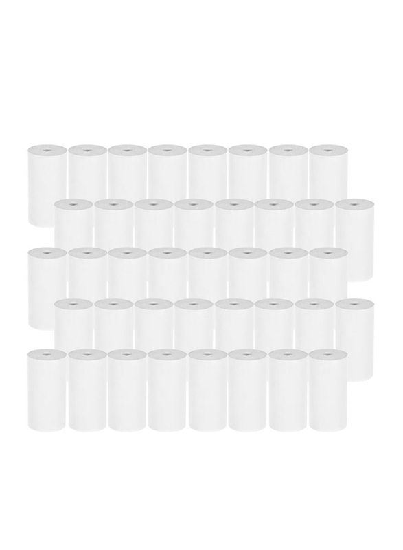 

Generic Thermal Receipt Paper Roll, 40 Pieces, White