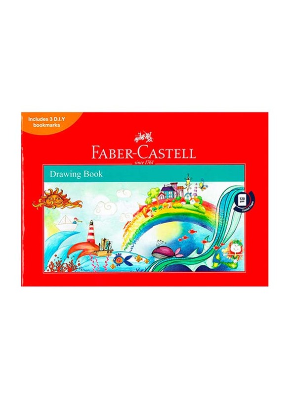 

Faber-Castell A4 Size Drawing Book, White