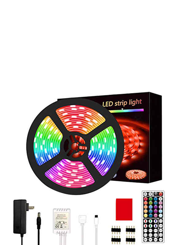 

Segrass RGB LED Strip Lights, 16.4ft, Multicolour