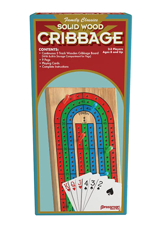 

Pressman Family Classics Cribbage Card Game, 8+ Years