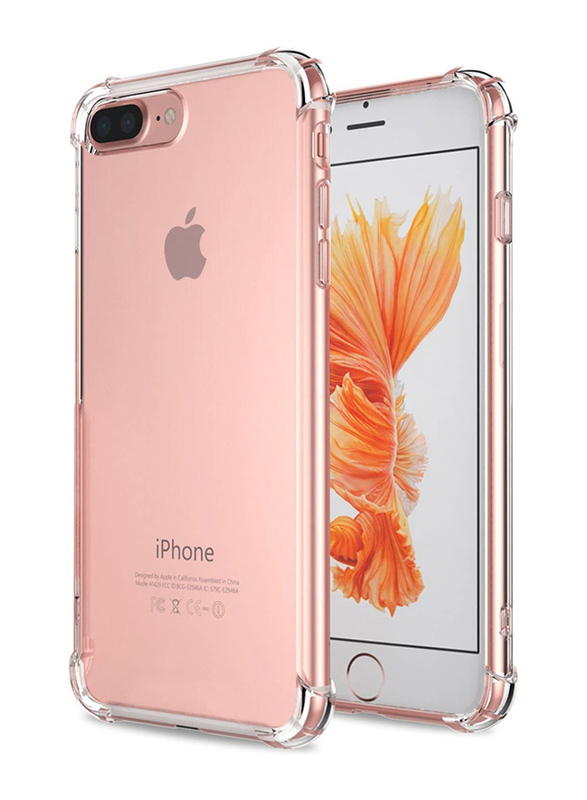

Matone Apple iPhone 7 Plus/8 Plus Shock Absorption Soft TPU Mobile Phone Case Cover, Clear