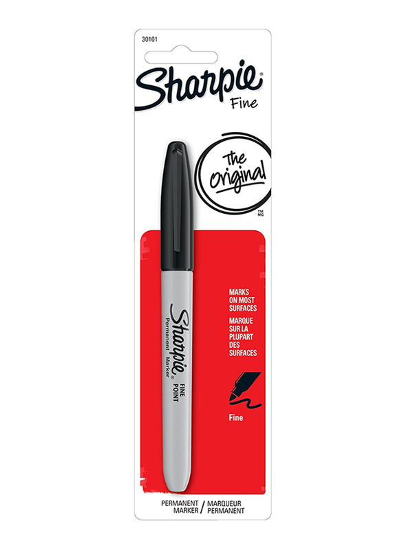 

Sharpie Fine Point Permanent Markers, 30101PP, Black