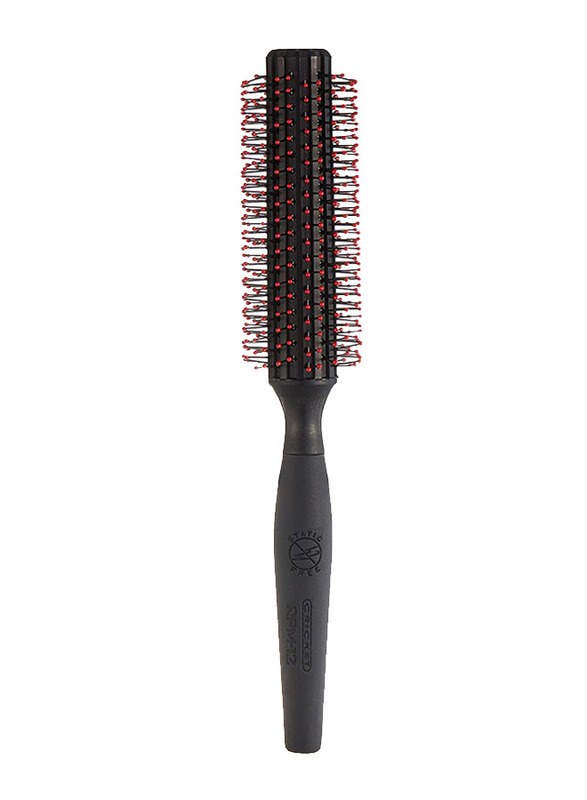 

Cricket Professional Static Free 12 Row Round Hair Comb, Black
