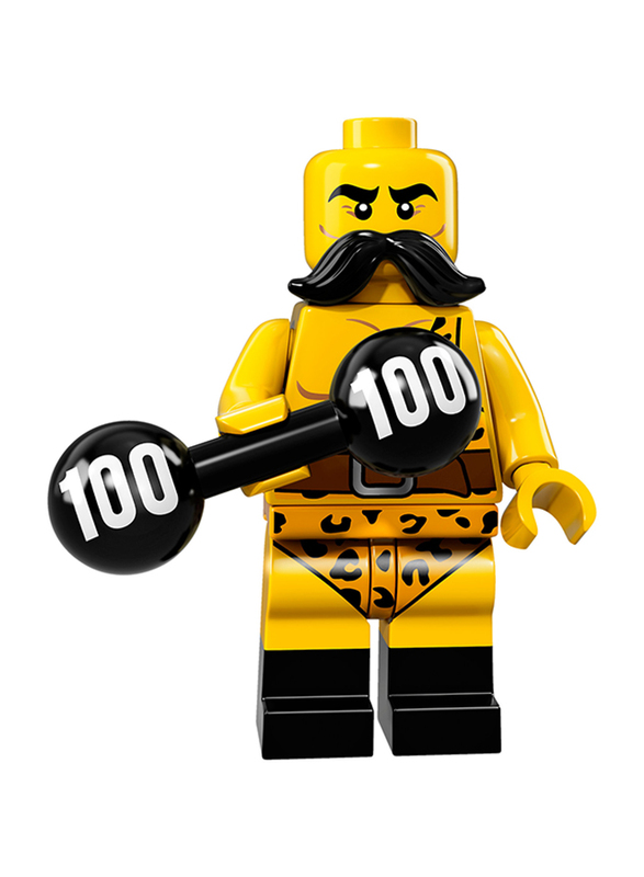 

Lego Collectable Minifigure Series 17 Strongman, Yellow, Ages 3+