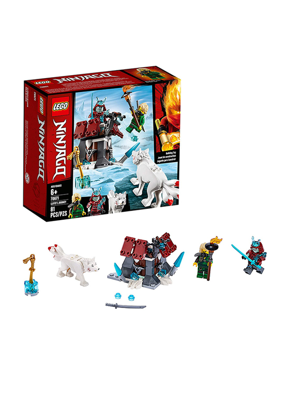 

Lego Ninjago 70671 Journey Building Toy Kit, 81 Pieces, Ages 6+, Multicolour