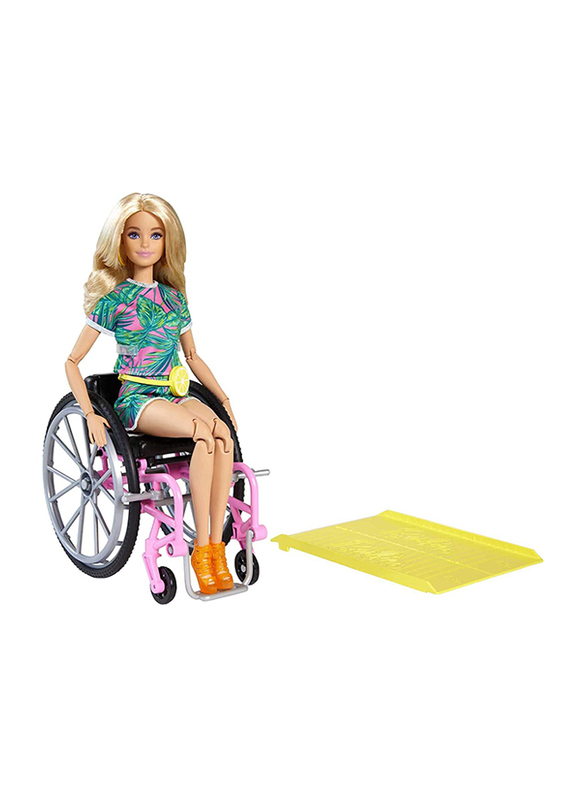 

Barbie Fashionistas Doll 165 with Wheelchair Toy, Ages 3+, Multicolour