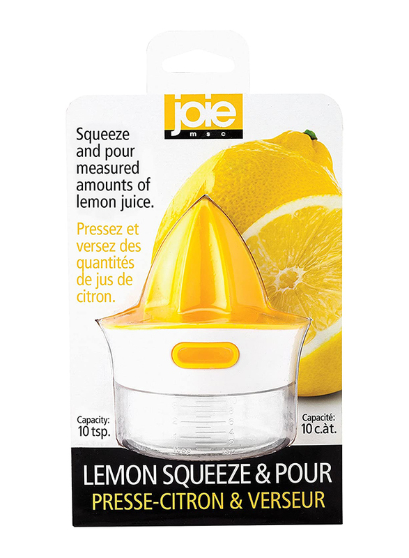 

Generic Joie 29622 Citrus Squeeze Juicer Reamer with 10 Teaspoon Capacity Pour Spout, Yellow