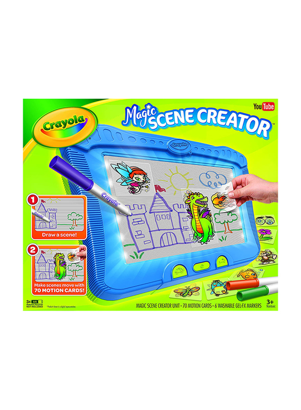 

Crayola Magic Scene Creator Drawing Kit, Ages 3+