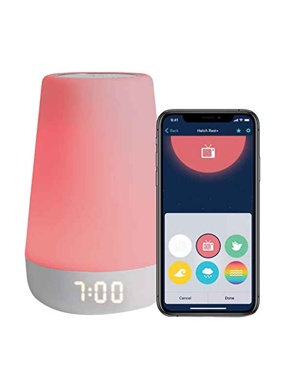 

Hatch Baby Night Light Time Sound Machine, Multicolour